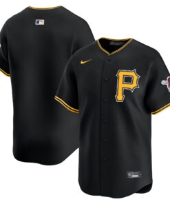 Men's Pittsburgh Pirates Black Alternate Limited Jersey