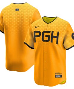 Men's Pittsburgh Pirates Gold City Connect Limited Jersey