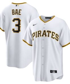 Men's Pittsburgh Pirates Ji-Hwan Bae White Player Jersey