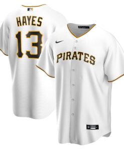 Men's Pittsburgh Pirates Ke'Bryan Hayes White Home Jersey