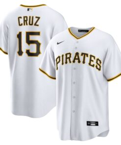 Men's Pittsburgh Pirates Oneil Cruz White Home Jersey