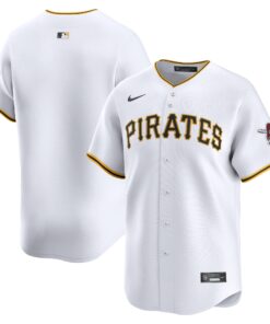Men's Pittsburgh Pirates White Home Limited Jersey