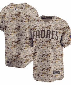 Men's San Diego Padres Camo Alternate Limited Jersey