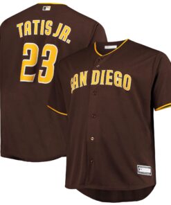 Men's San Diego Padres Fernando Tatis Jr. Brown Big & Tall Player Jersey