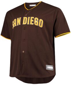 Alternative view of Men's San Diego Padres Fernando Tatis Jr. Brown Big & Tall Player Jersey
