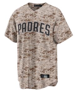 Alternative view of Men's San Diego Padres Fernando Tatis Jr. Camo USMC Alternate Player Jersey