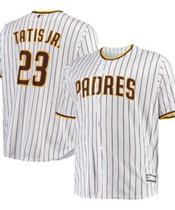 Men's San Diego Padres Fernando Tatis Jr. White Big & Tall Player Jersey
