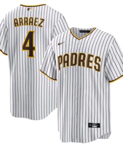 Men's San Diego Padres Luis Arraez White Home Jersey