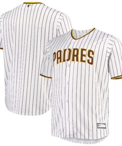 Men's San Diego Padres White/Brown Big & Tall Home Team Jersey