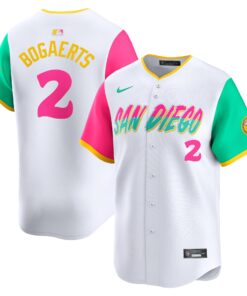Men's San Diego Padres Xander Bogaerts White City Connect Limited Player Jersey