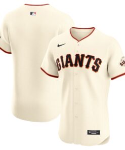 Men's San Francisco Giants Cream Elite Jersey