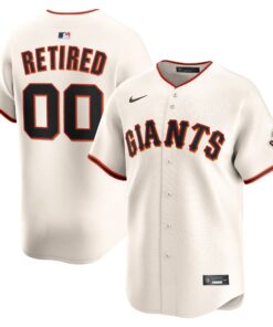 Men's San Francisco Giants Cream Home Limited Pick-A-Player Retired Roster Jersey