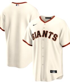 Men's San Francisco Giants Cream Home Team Jersey