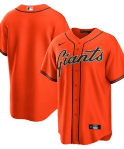 Men's San Francisco Giants Orange Alternate Team Jersey
