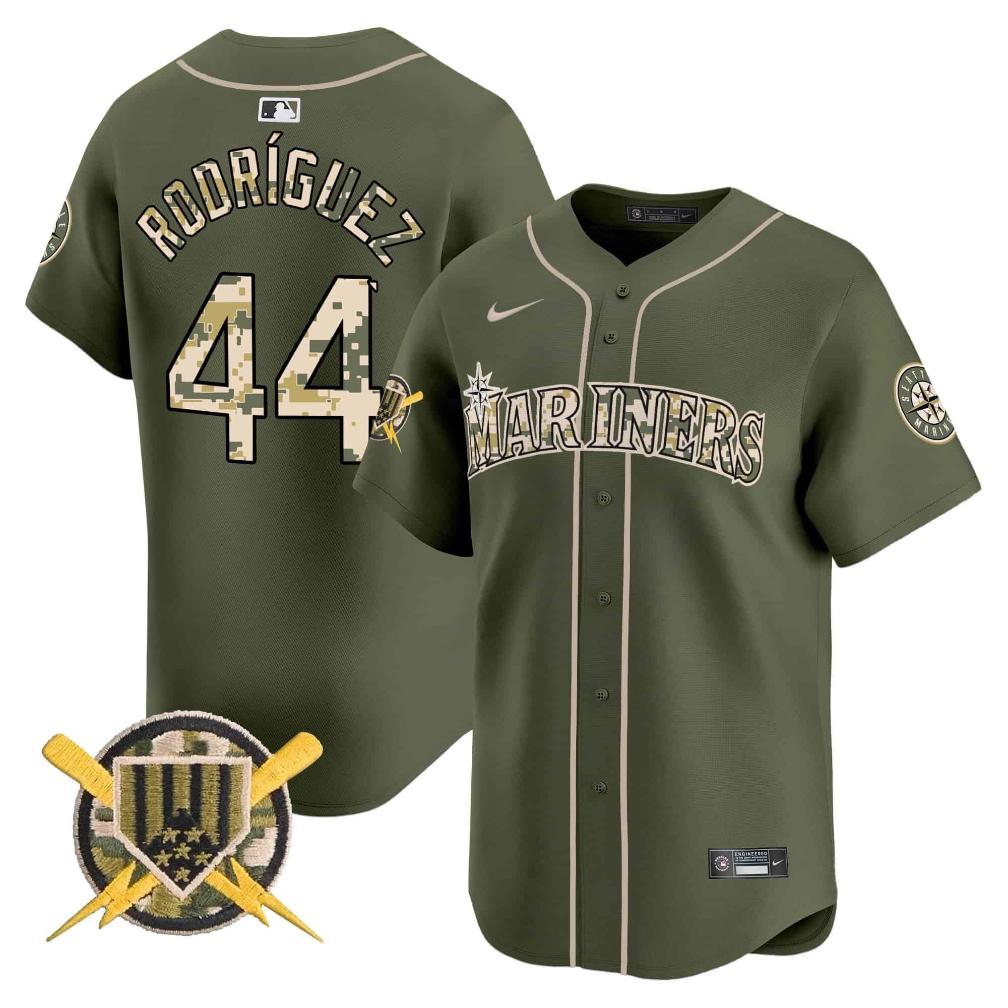 Men's Seattle Mariners Armed Forces Day Vapor Premier Limited Jersey