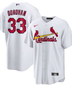 Men's St. Louis Cardinals Brendan Donovan White Home Jersey