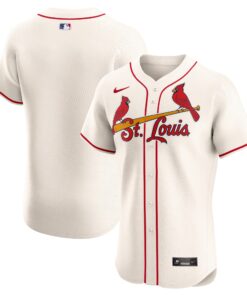 Men's St. Louis Cardinals Cream Alternate Elite Jersey