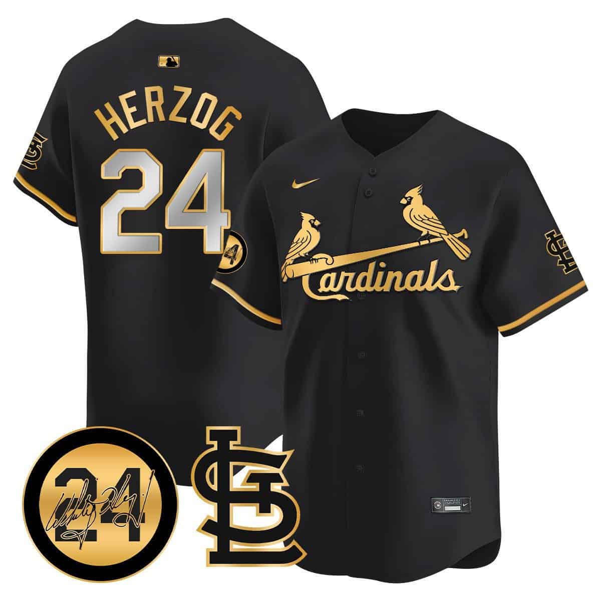 Men's St. Louis Cardinals Memorial Vapor Premier Limited Jersey