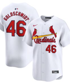 Men's St. Louis Cardinals Paul Goldschmidt White Home Limited Player Jersey