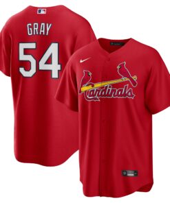 Men's St. Louis Cardinals Sonny Gray Red Alternate Jersey