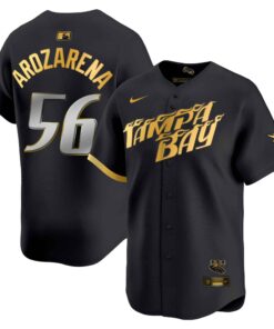 Men's Tampa Bay Rays 2024 City Connect Vapor Premier Limited Jersey - Charcoal