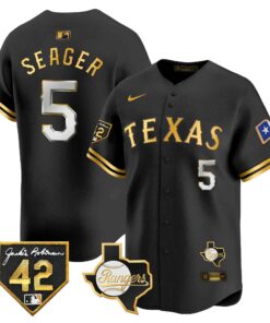 Men's Texas Rangers 2024 Jackie Robinson Patch Vapor Premier Limited Jersey