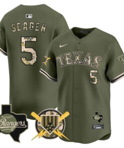 Men's Texas Rangers Armed Forces Day Vapor Premier Limited Jersey