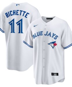 Men's Toronto Blue Jays Bo Bichette White Home Jersey