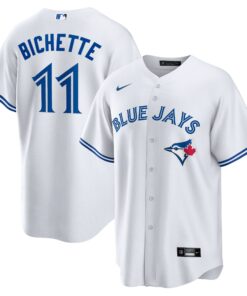 Men's Toronto Blue Jays Bo Bichette White Player Jersey