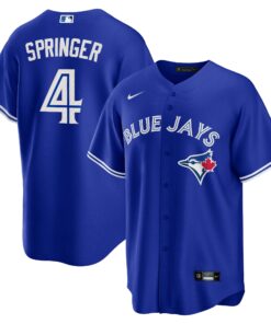 Men's Toronto Blue Jays George Springer Royal Alternate Player Jersey