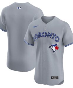Men's Toronto Blue Jays Gray Road Elite Jersey