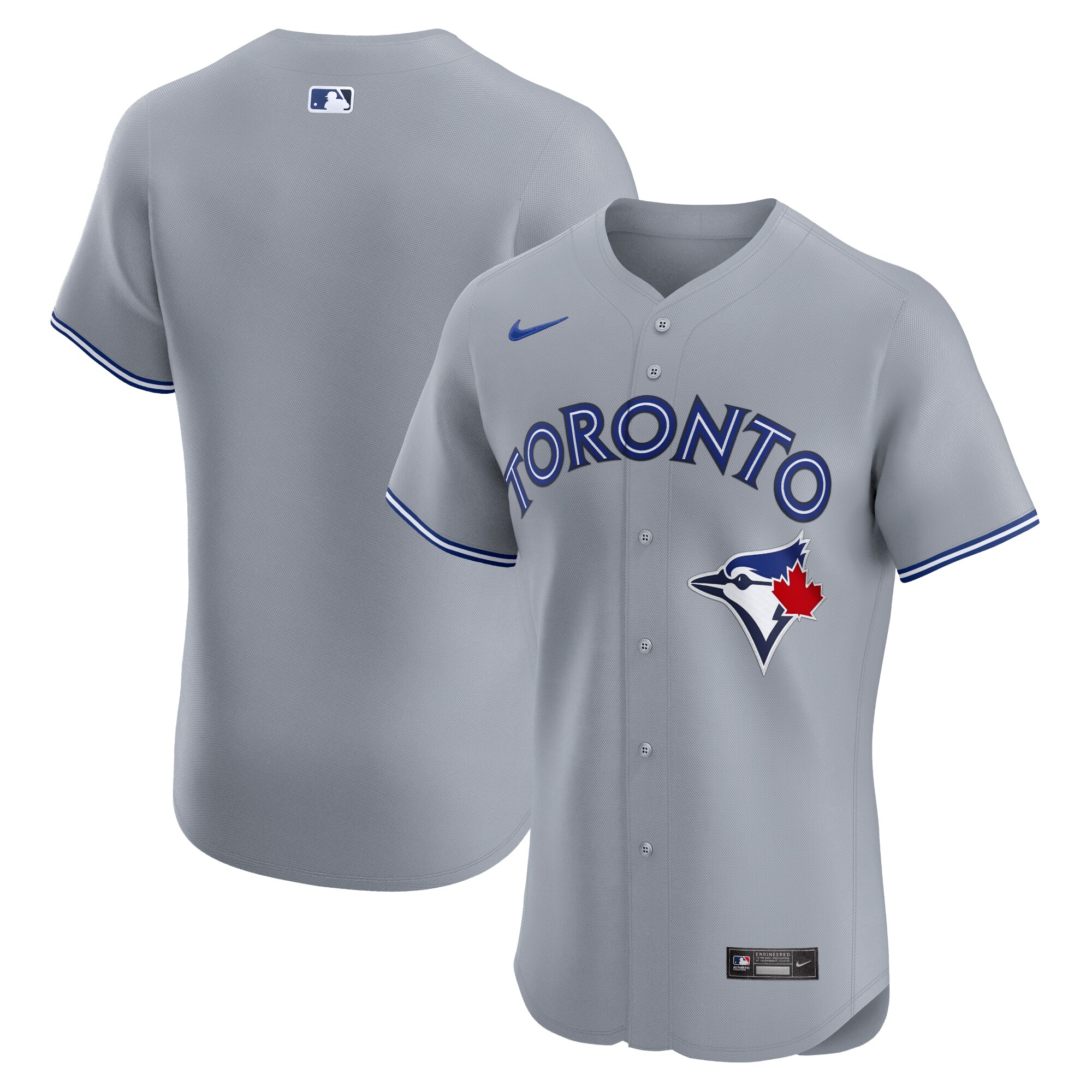 Men's Toronto Blue Jays Gray Road Elite Jersey