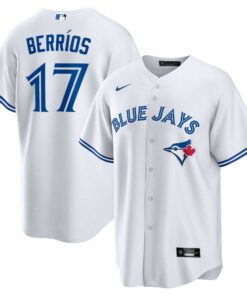 Men's Toronto Blue Jays Jose Berrios White Home Jersey