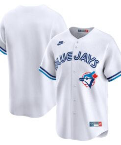 Men's Toronto Blue Jays White Cooperstown Collection Limited Jersey