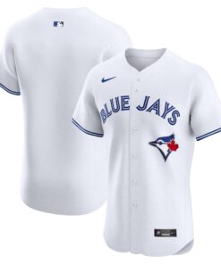 Men's Toronto Blue Jays White Home Elite Jersey