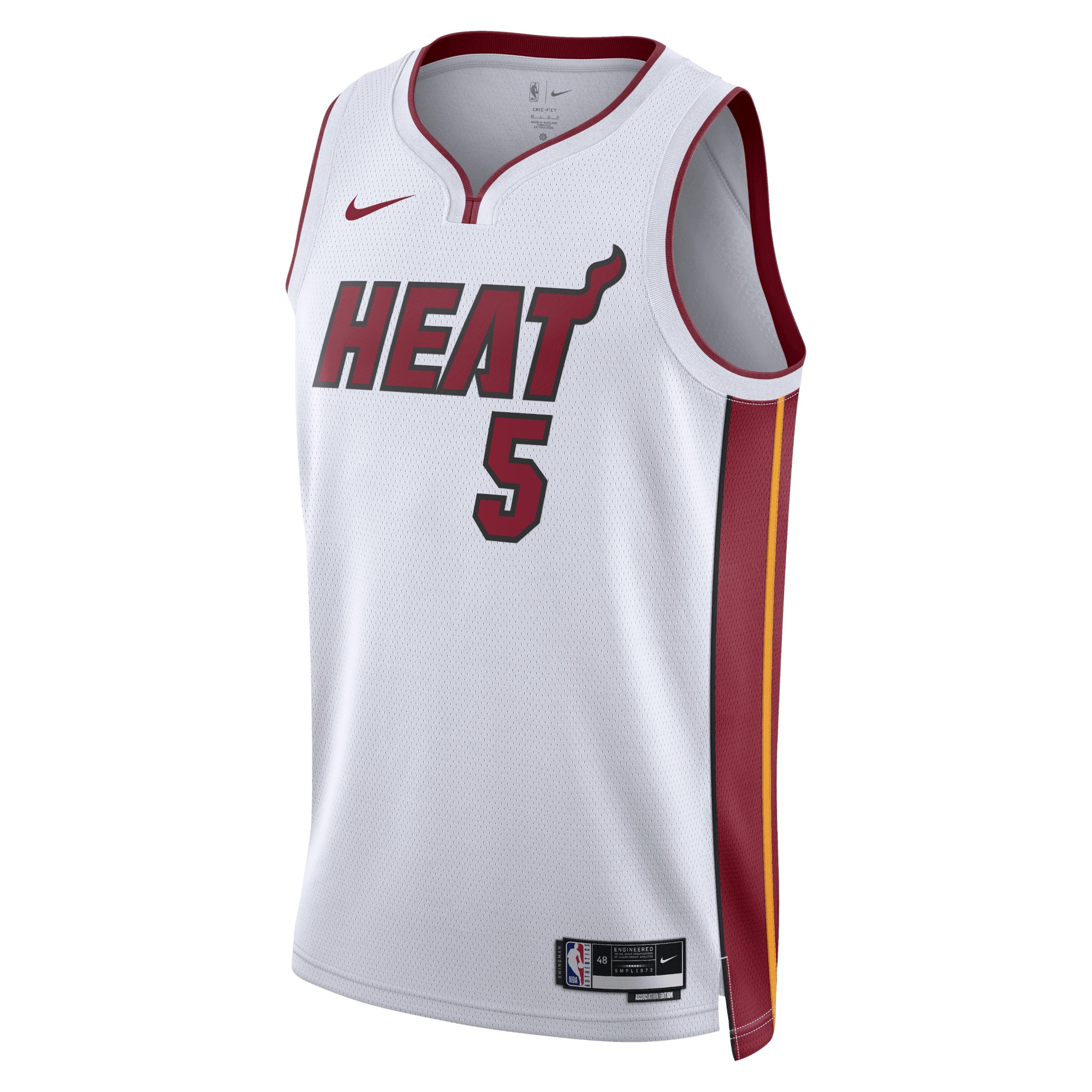 Miami Heat Association Edition Swingman Jersey - White - Nikola JoviÄ‡ - Unisex - JS347