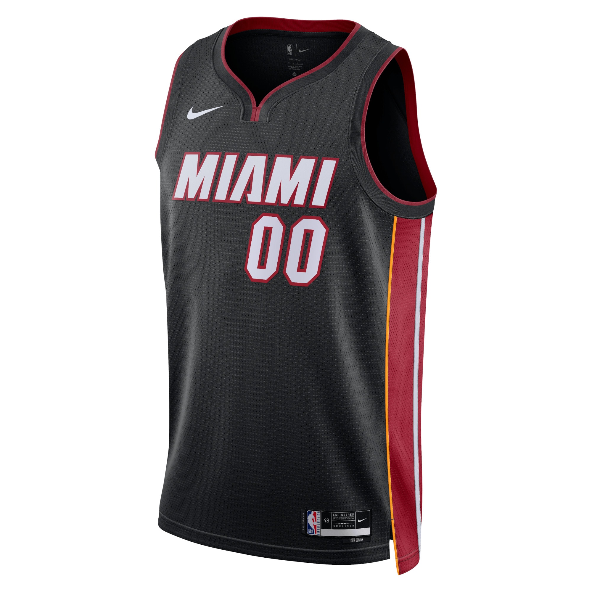Miami Heat Icon Swingman Jersey - Custom - Unisex - JS565