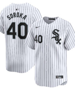 Michael Soroka 40 Chicago White Sox Home Limited Men Jersey - White