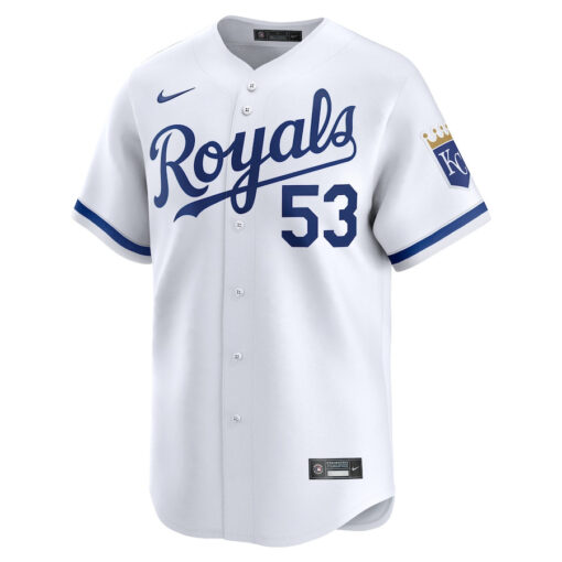 Michael Wacha 53 Kansas City Royals Home Limited Player Men Jersey - White - Image 2