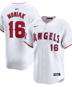 Mickey Moniak 16 Los Angeles Angels Home Limited Men Jersey - White