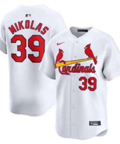 Miles Mikolas 39 St. Louis Cardinals Home Limited Men Jersey - White