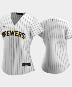 Milwaukee Brewers Alternate White Women's Jersey Jersey