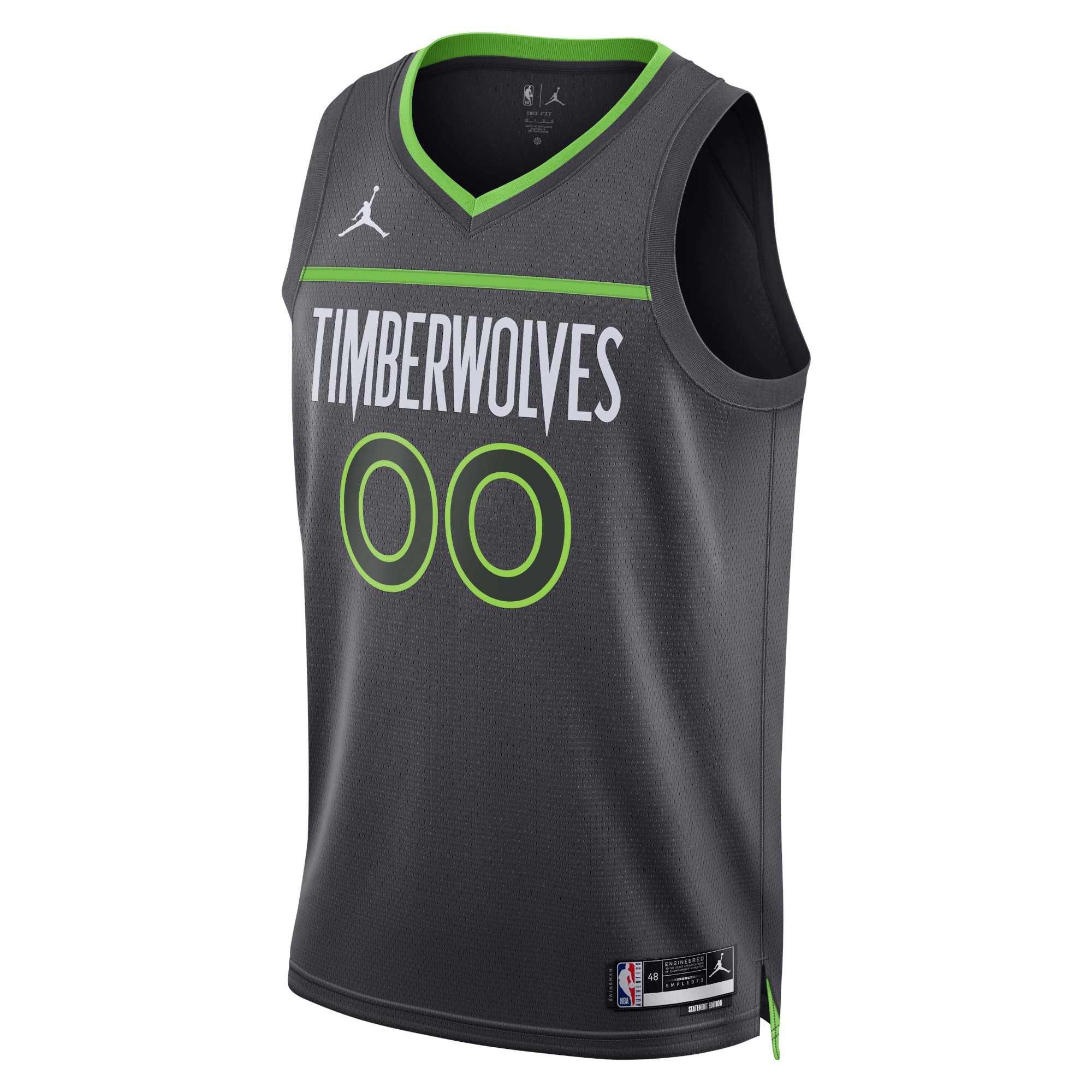 Minnesota Timberwolves Jordan Statement Swingman Jersey - Custom - Unisex - JS545