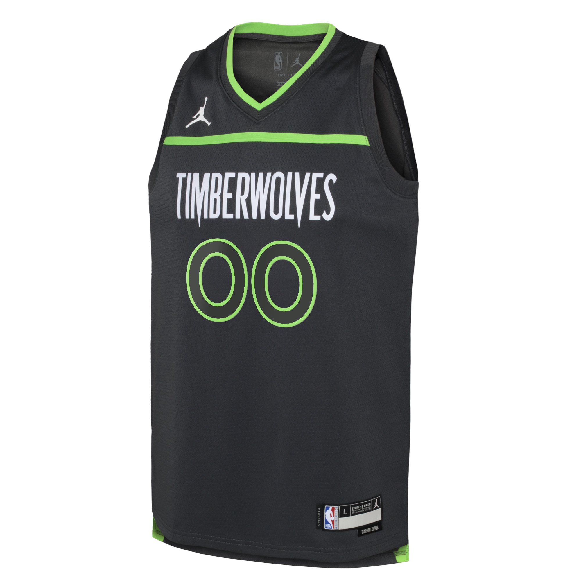 Minnesota Timberwolves Jordan Statement Swingman Jersey 22 - Custom - Youth - JS975