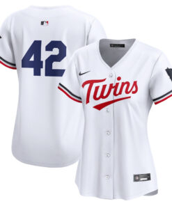 Minnesota Twins 2024 Jackie Robinson Day Home Limited Women Jersey - White