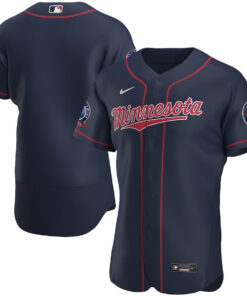 Minnesota Twins 60th Season Alternate Team Elite Jersey - Navy