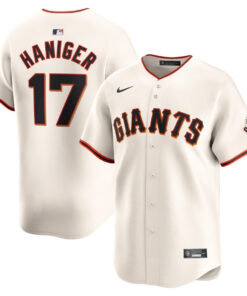 Mitch Haniger 17 San Francisco Giants Home Limited Player Men Jersey - Cream