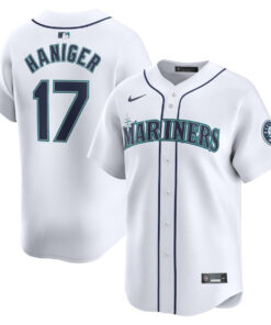 Mitch Haniger 17 Seattle Mariners Home Limited Player Men Jersey - White
