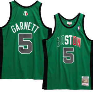 Mitchell & Ness Men's Boston Celtics Kevin Garnett 5 Swingman Green Jersey - JS197
