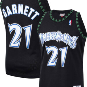 Mitchell & Ness Men's Minnesota Timberwolves Kevin Garnett 21 Swingman Jersey - JS472